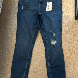 Calvin Klein Jeans, 16W, Mid Rise Skinny, NWT